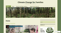 Desktop Screenshot of climatechangeforfamilies.com